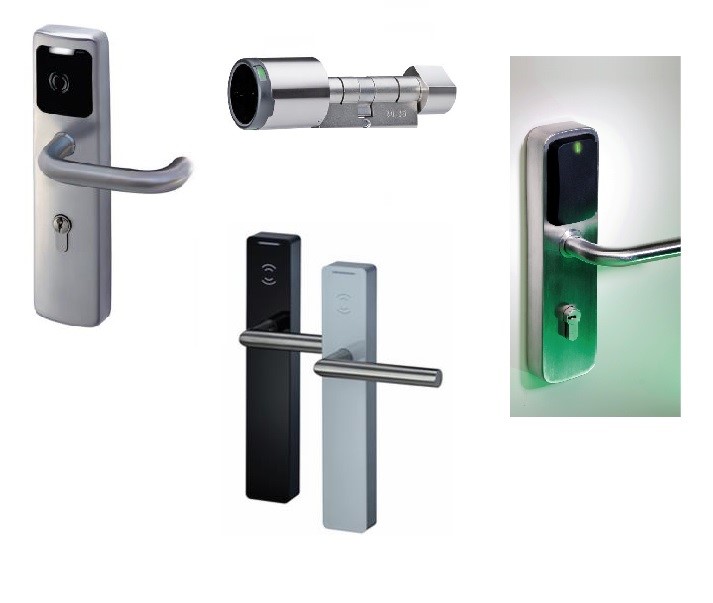 Zutrittskontrolle-Türbeschlag